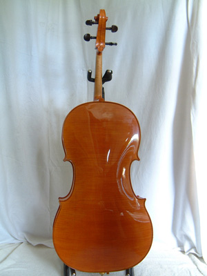 Cello back (click for larger image)