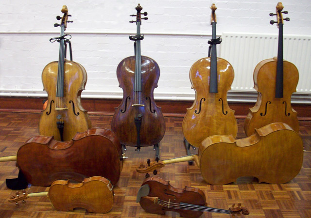 Instruments made by Jurek Maslanksa